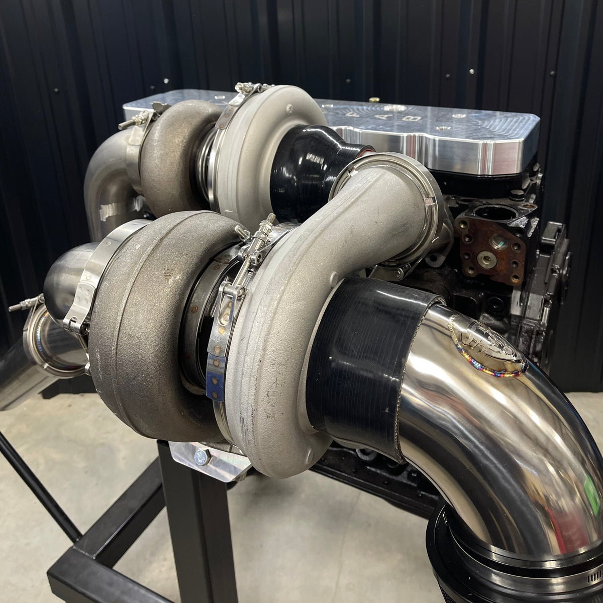 EvilFab - Cummins S400/S400 Side Mount Compound Kit – EvilFab Performance